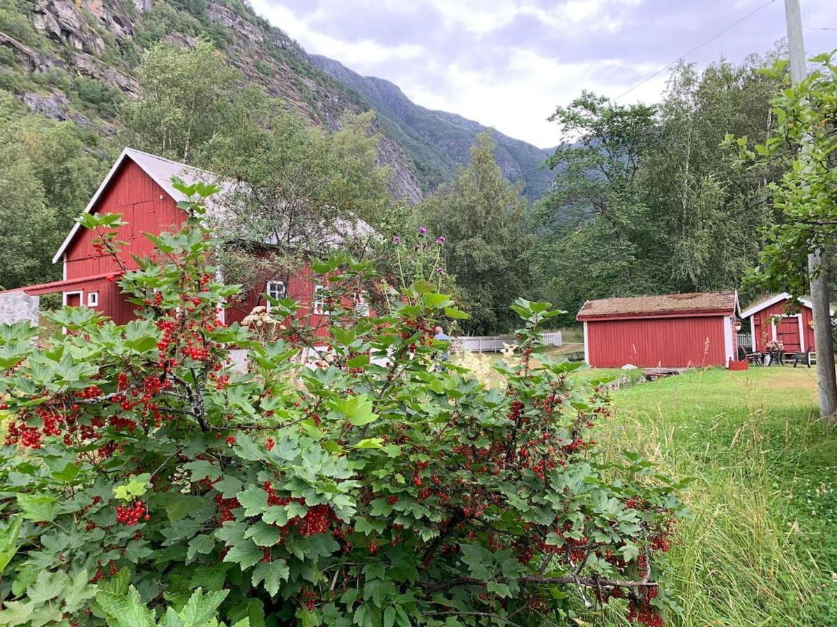 Aobrio Holidayhouse, Authentic Norwegian Farmhouse Close To Flam Lærdalsøyri Kültér fotó